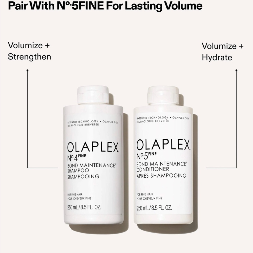 Olaplex No.4 Fine Shampoo 1L and No.5 Fine Conditioner 1L - Picture 6 of 7